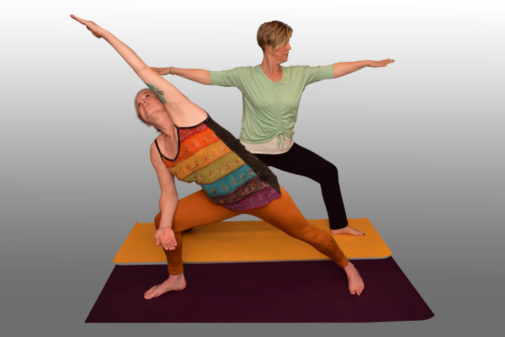 Yoga - Asana Varianten Krieger 2