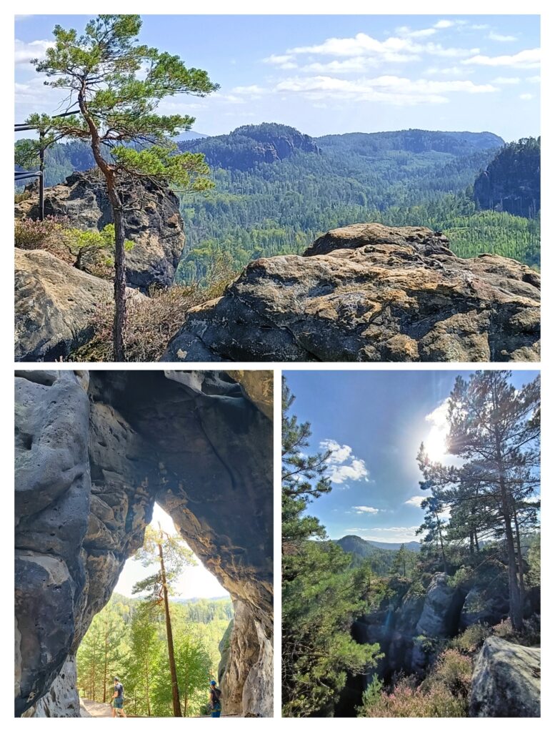 Ein, Aus- und Weitblicke in der sächsischen Schweiz